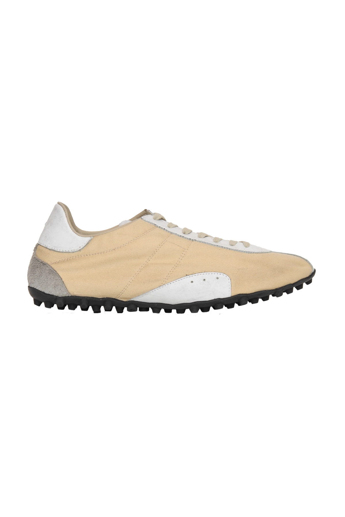 Maison Margiela Sprinters Low Top Sneakers - Mens Beige  display picture 2