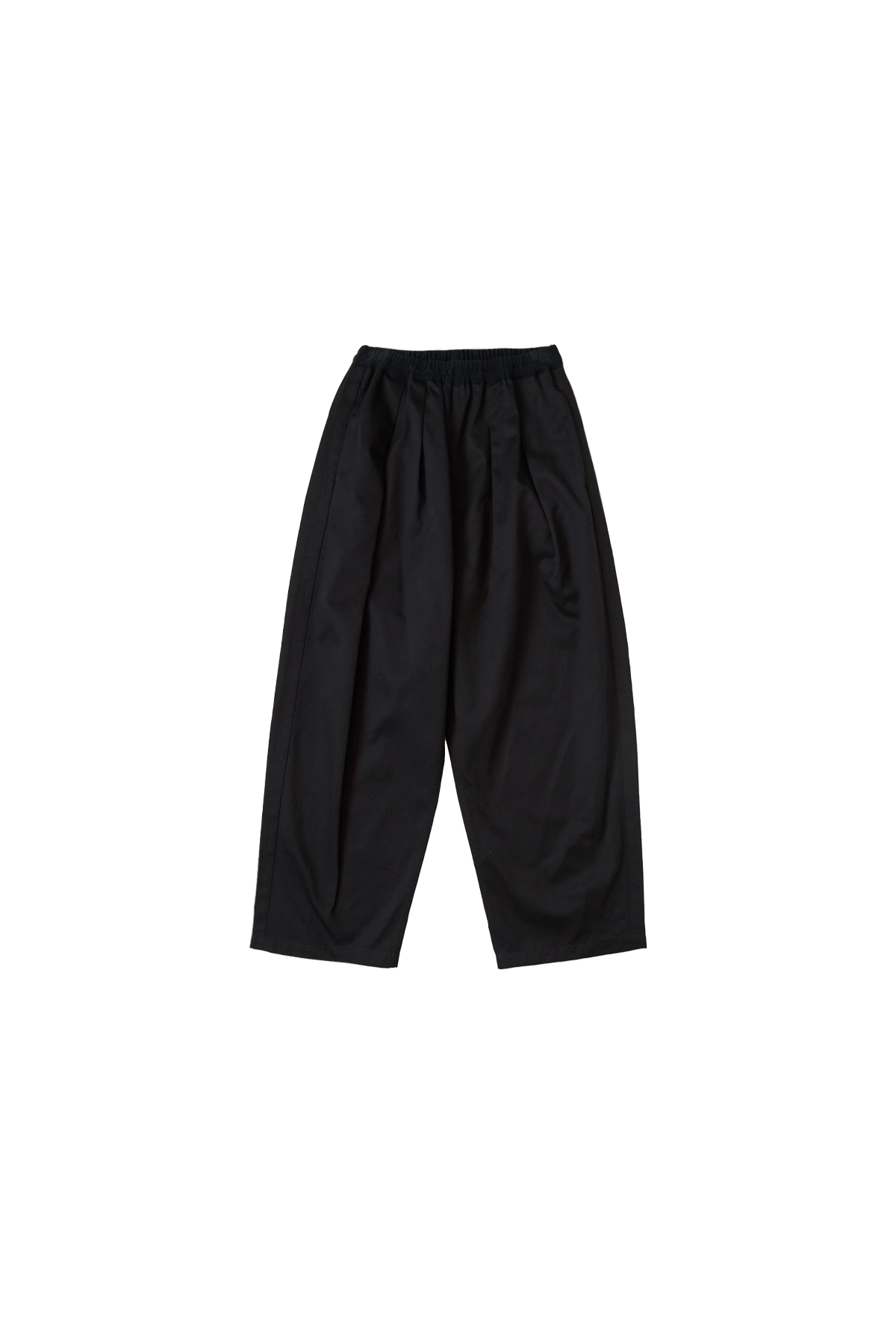 Maison Margiela Drawstring Cotton Trousers Black
