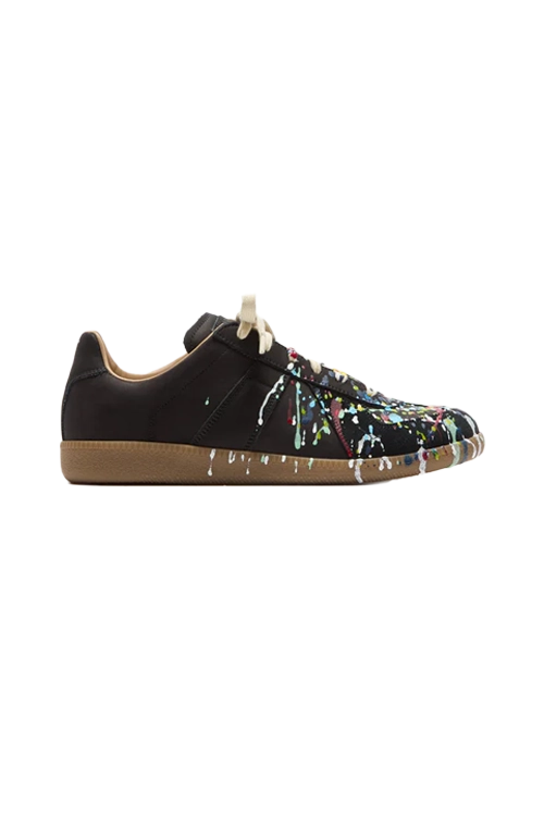 Maison Margiela Replica Painter Low Top Sneaker Black 2