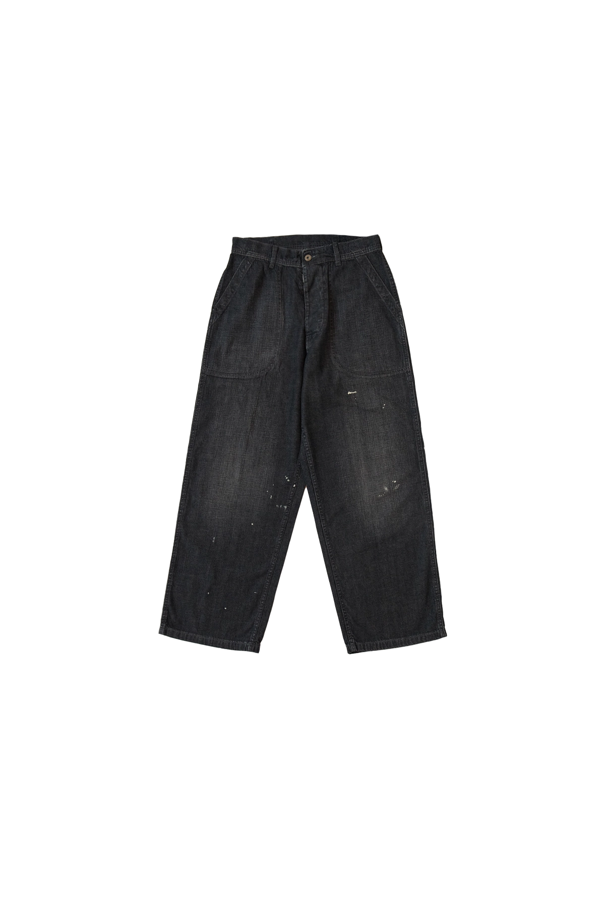 Maison Margiela Washed Relaxed Fit Jeans Black