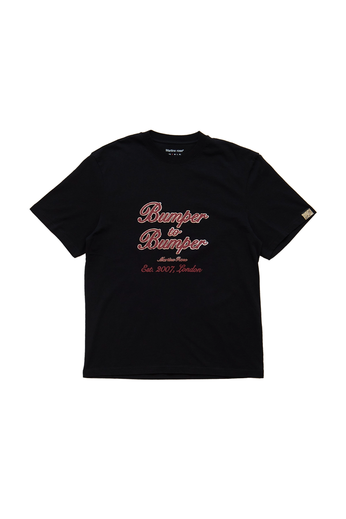 Martine Rose Classic T-Shirt Black