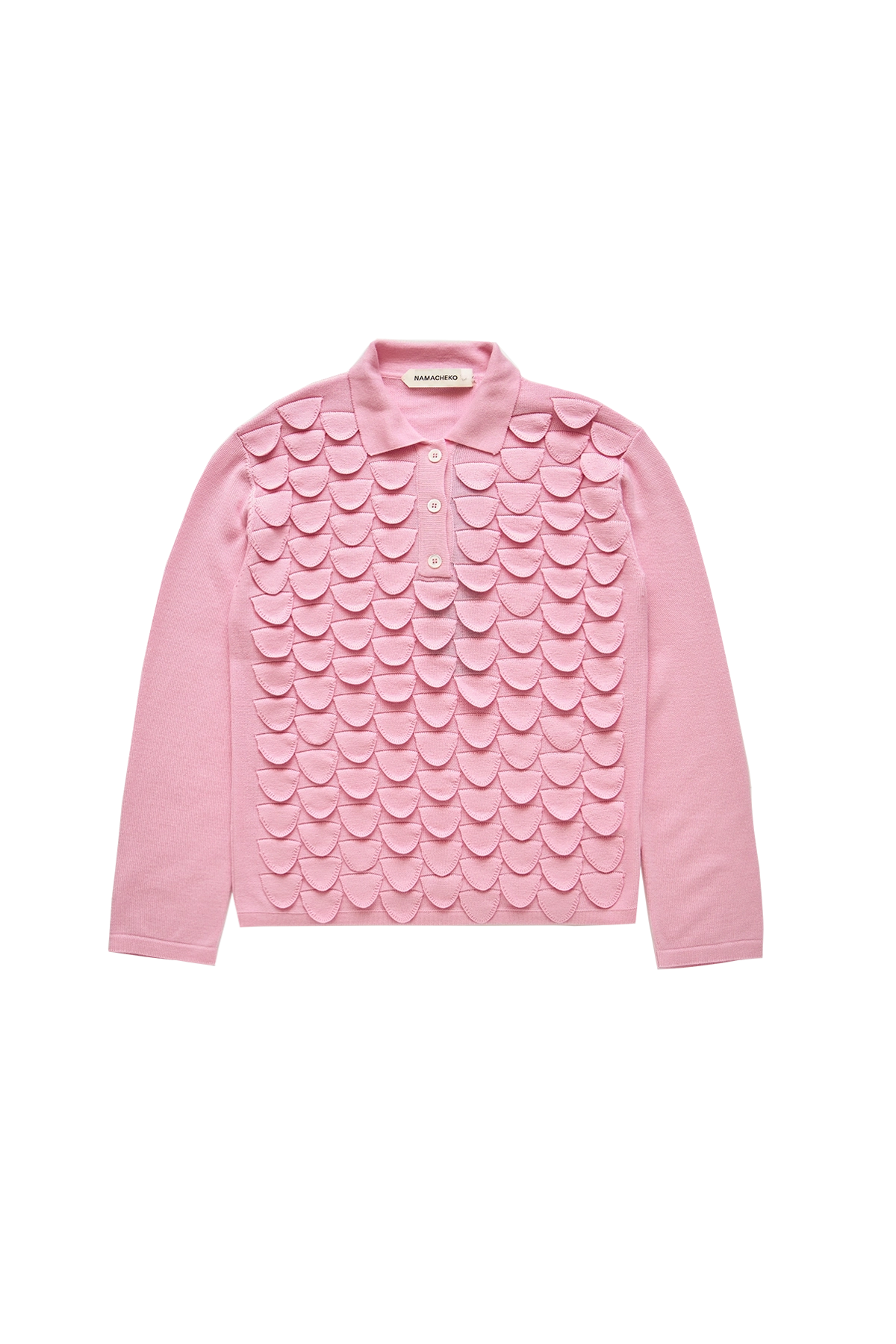 Namacheko Bird Feather Polo Pink