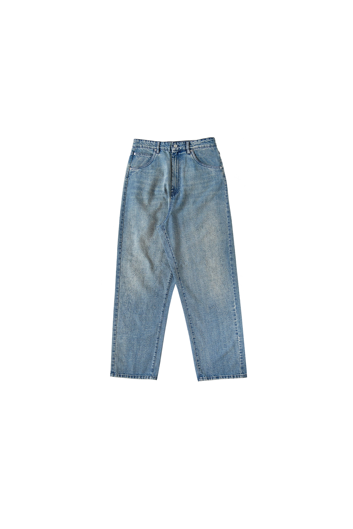 Namacheko Hand Pilled Jeans Wide Blue