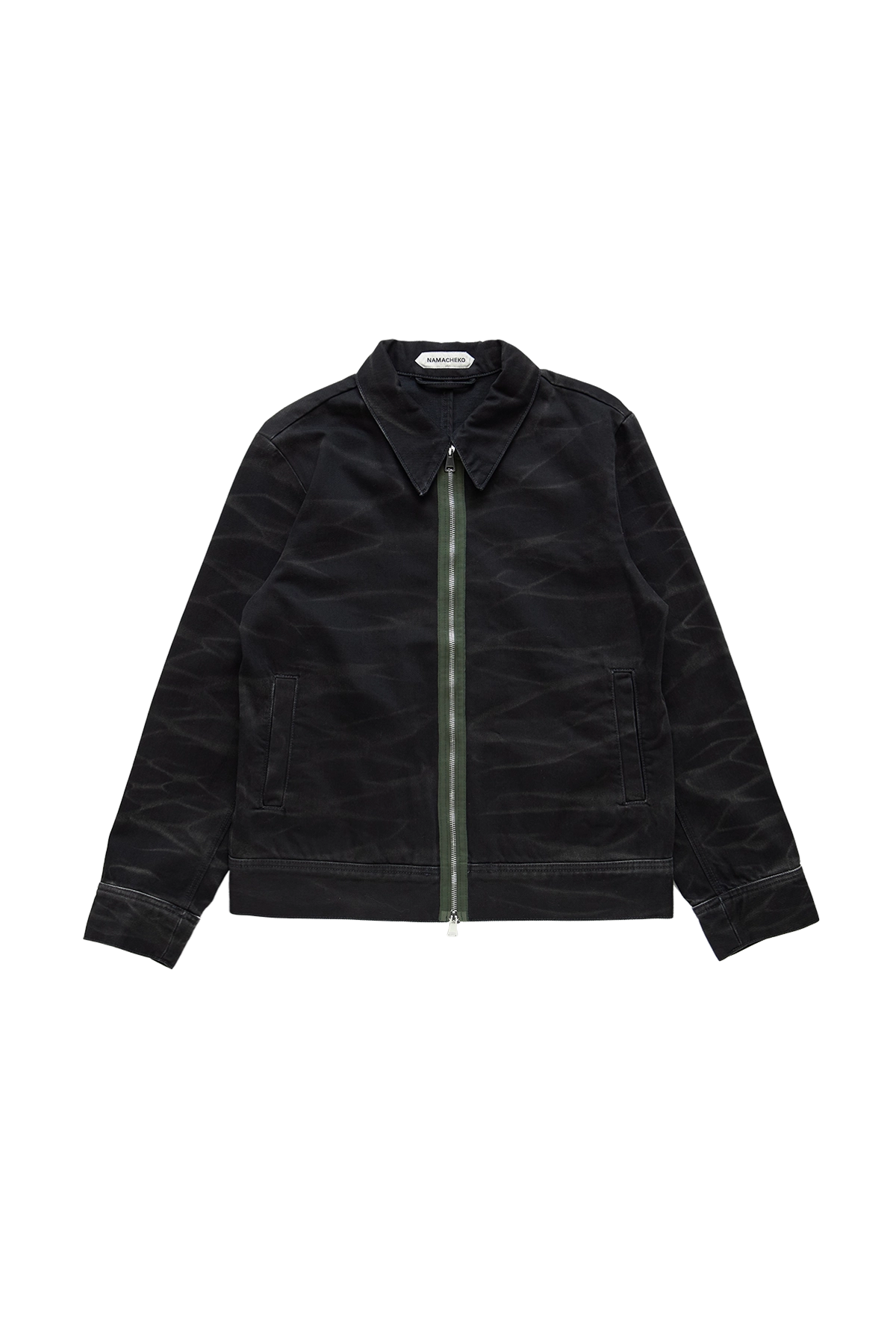 Namacheko Zebra Denim Jacket Black