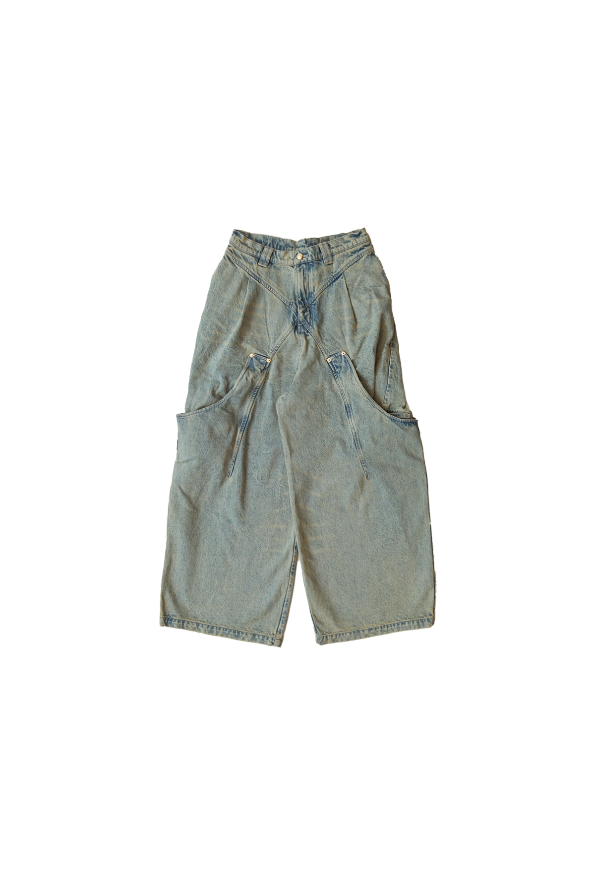 Namesake Billie Bibs Denim Pants Blue