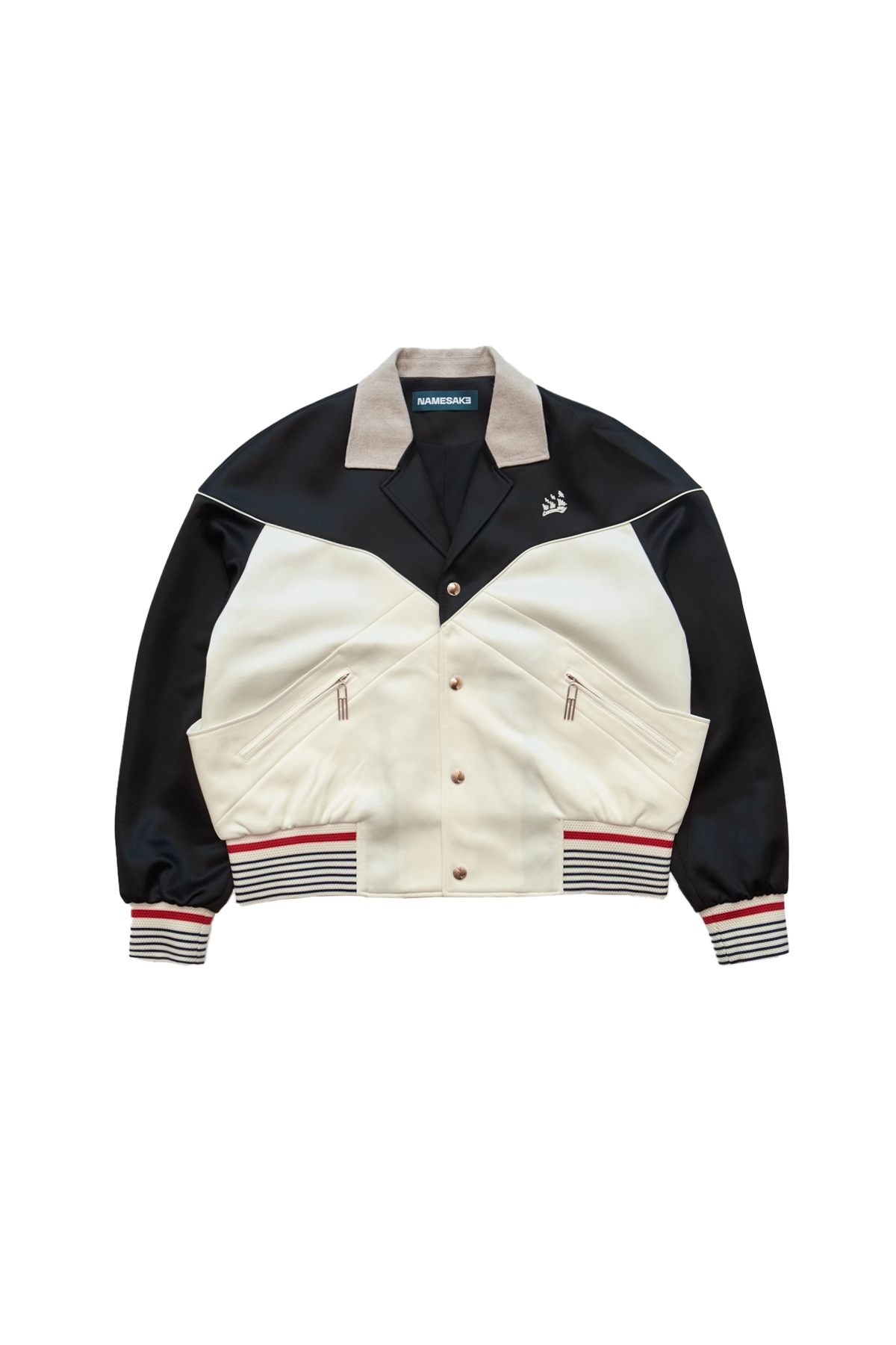Namesake Camby Cuban Track Jacket Black – ESSXNYC Namesake Camby Cuban Track Jacket Black – ESSXNYC