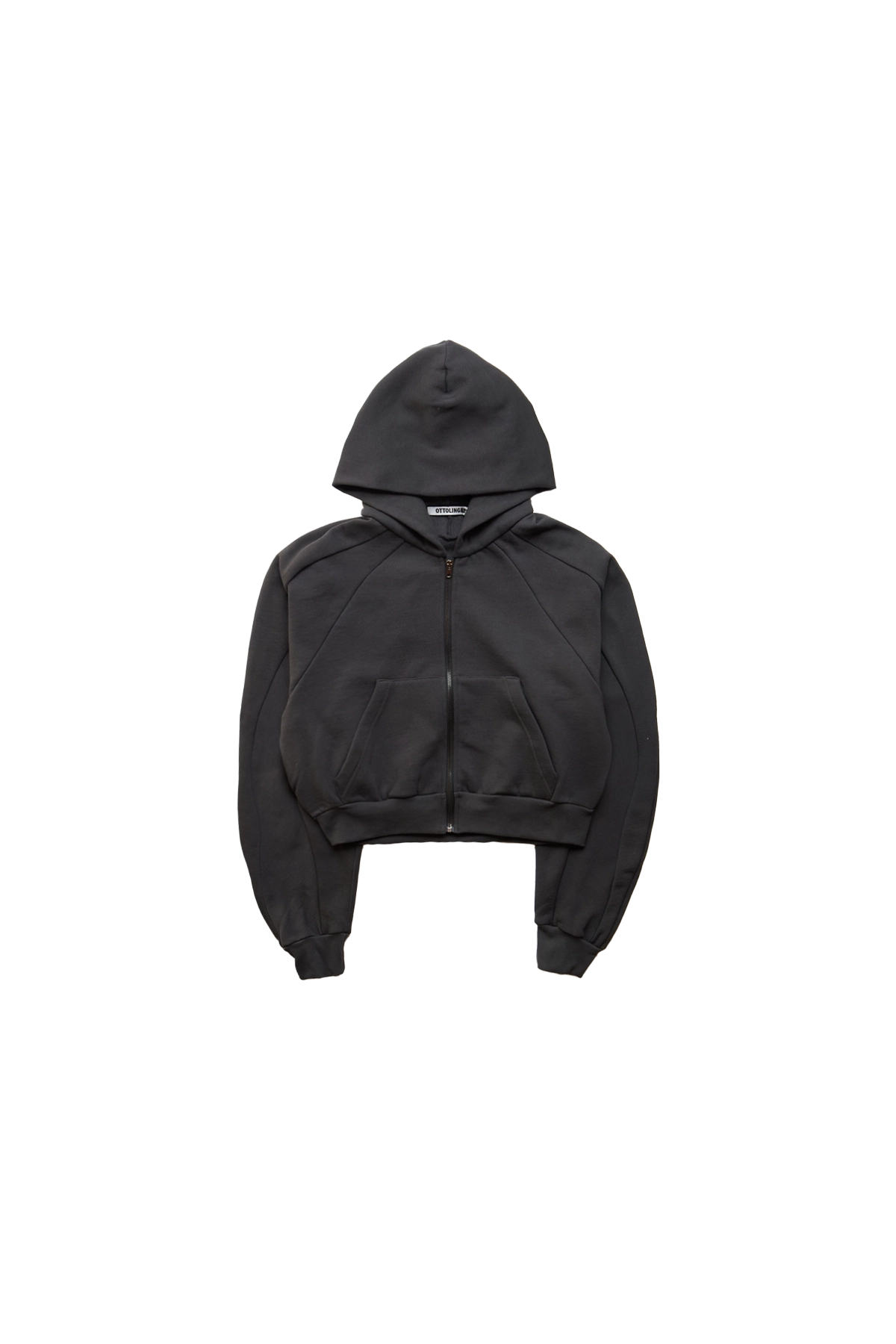 Ottolinger Multiline Zip Hoodie Black