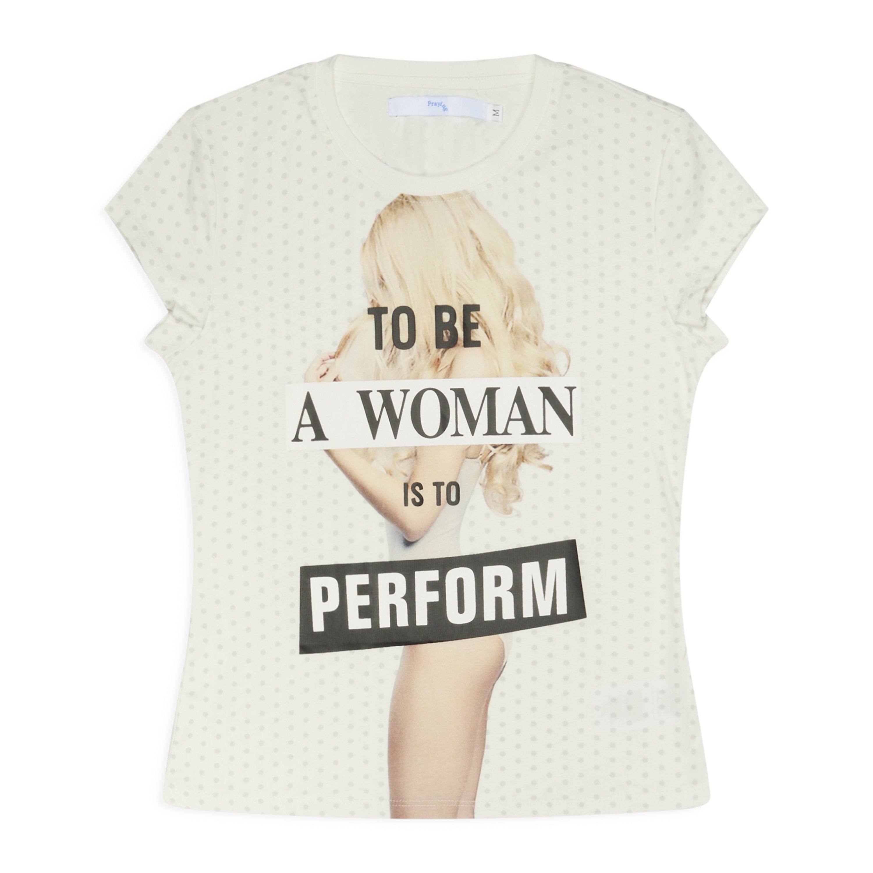 Praying Women Perform Tee White
