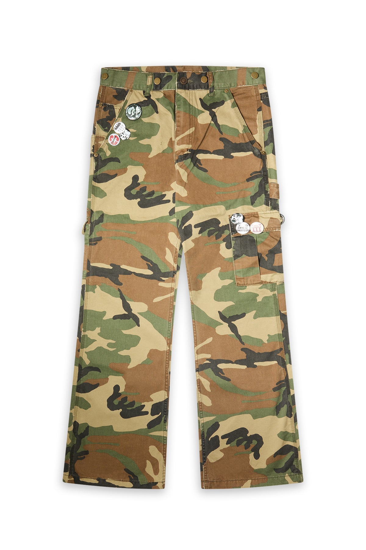 Protocol Index Military Camo Bootcut Work Pants Camo