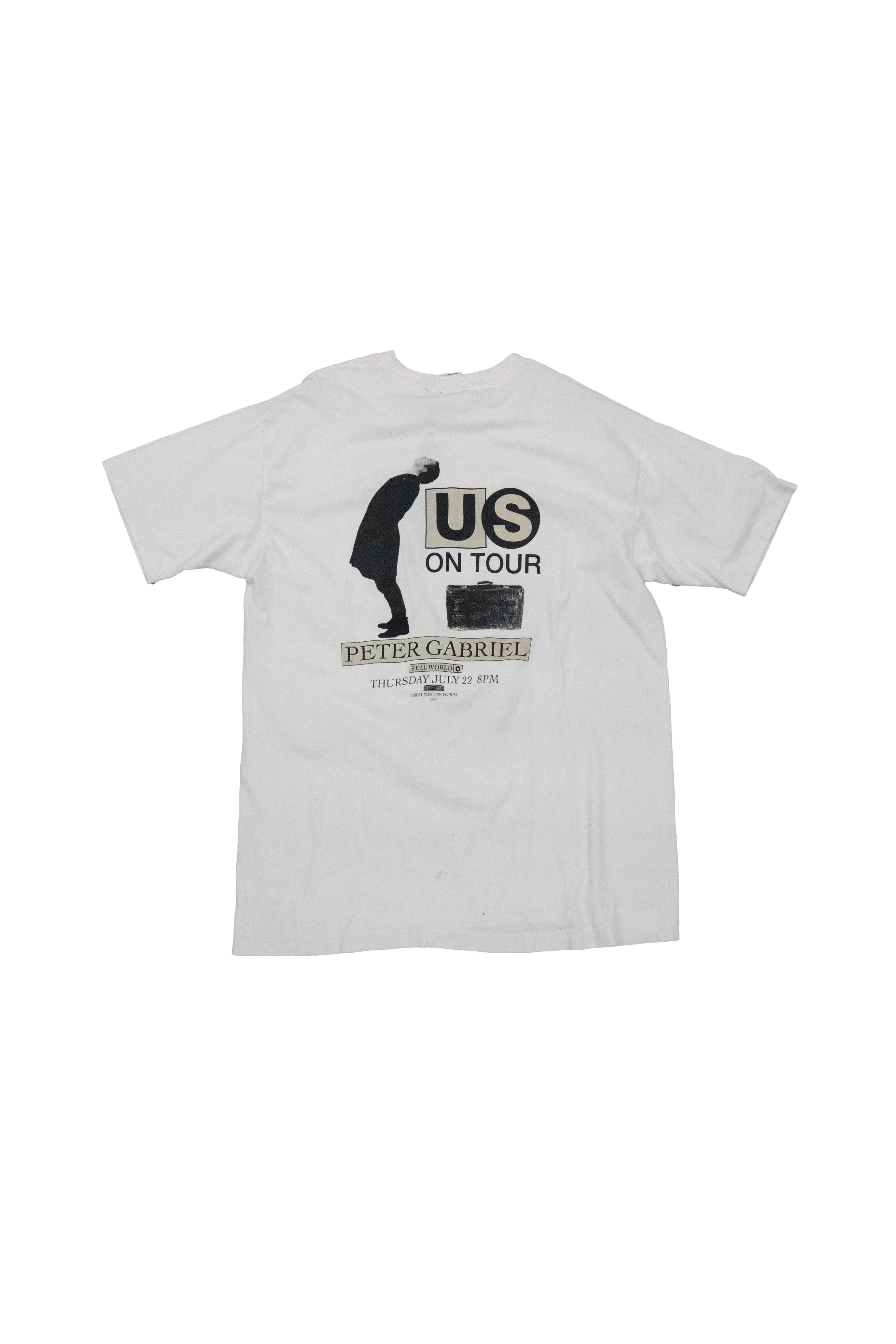 Essx Vintage Peter Gabriel 1993 Tour T-Shirt