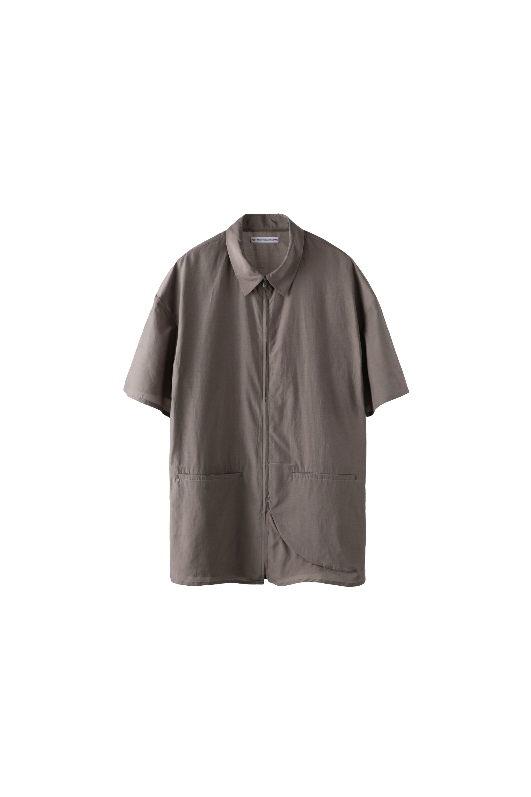 Post Archive Faction (PAF) 8.0 Half Shirt Right Brown