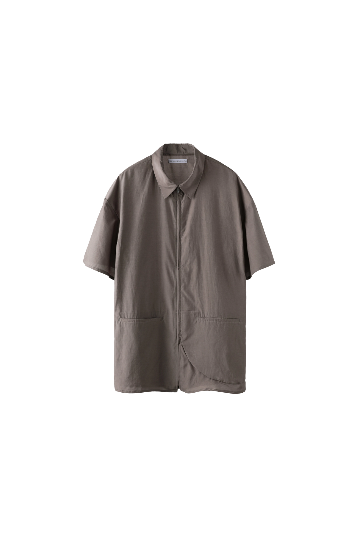 トップス post archive faction PAF 8.0 Right shirt POST ARCHIVE FACTION (PAF) 8.0 Right Half Shirt Brown – ESSXNYC