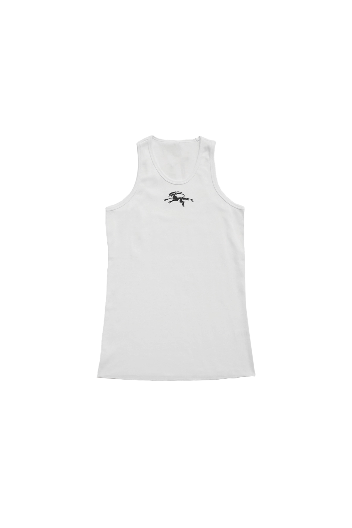 Prototypes Waffle Cross Goat Tank White