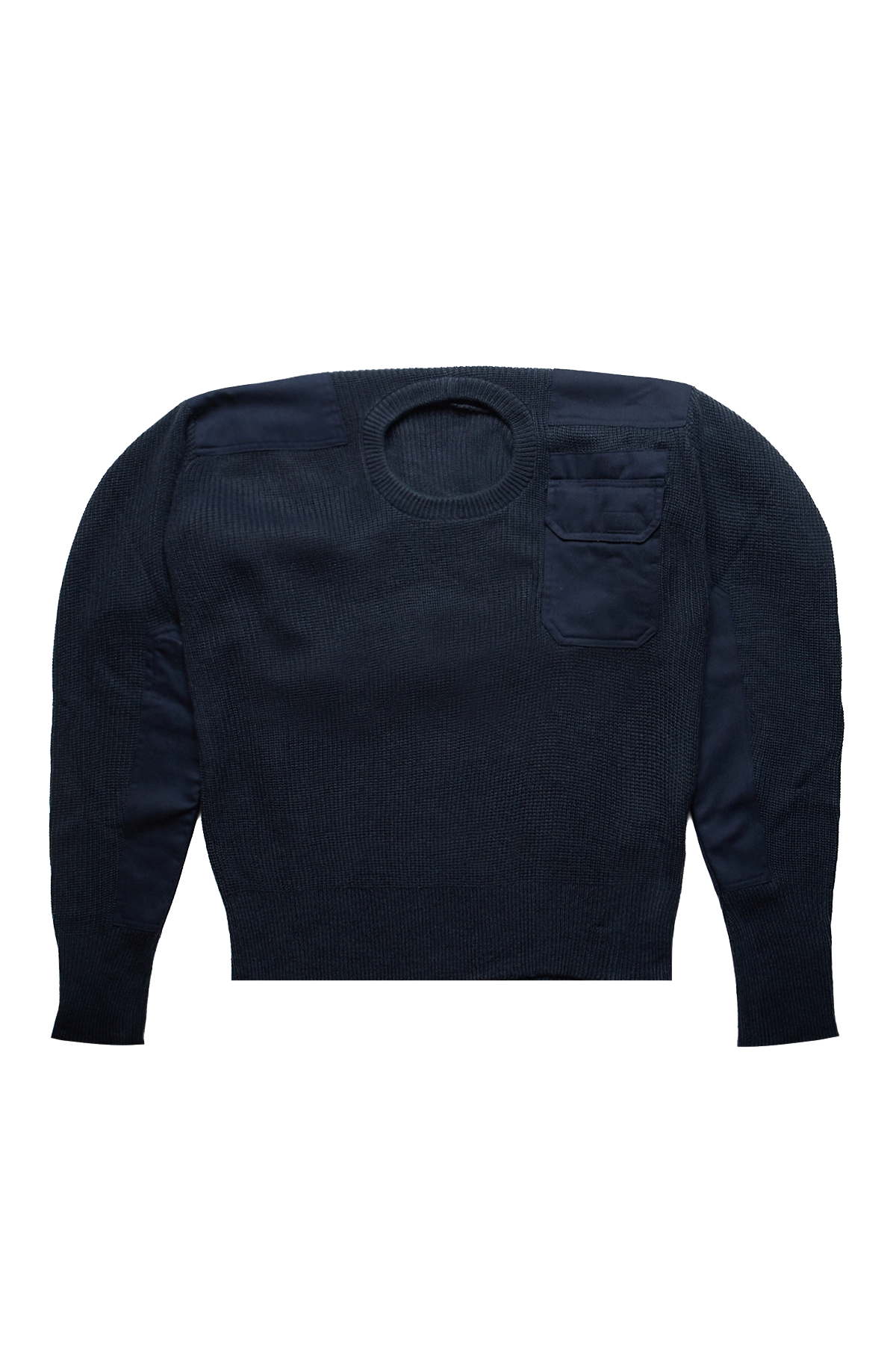 Prototypes Moved Neckline Military Knit