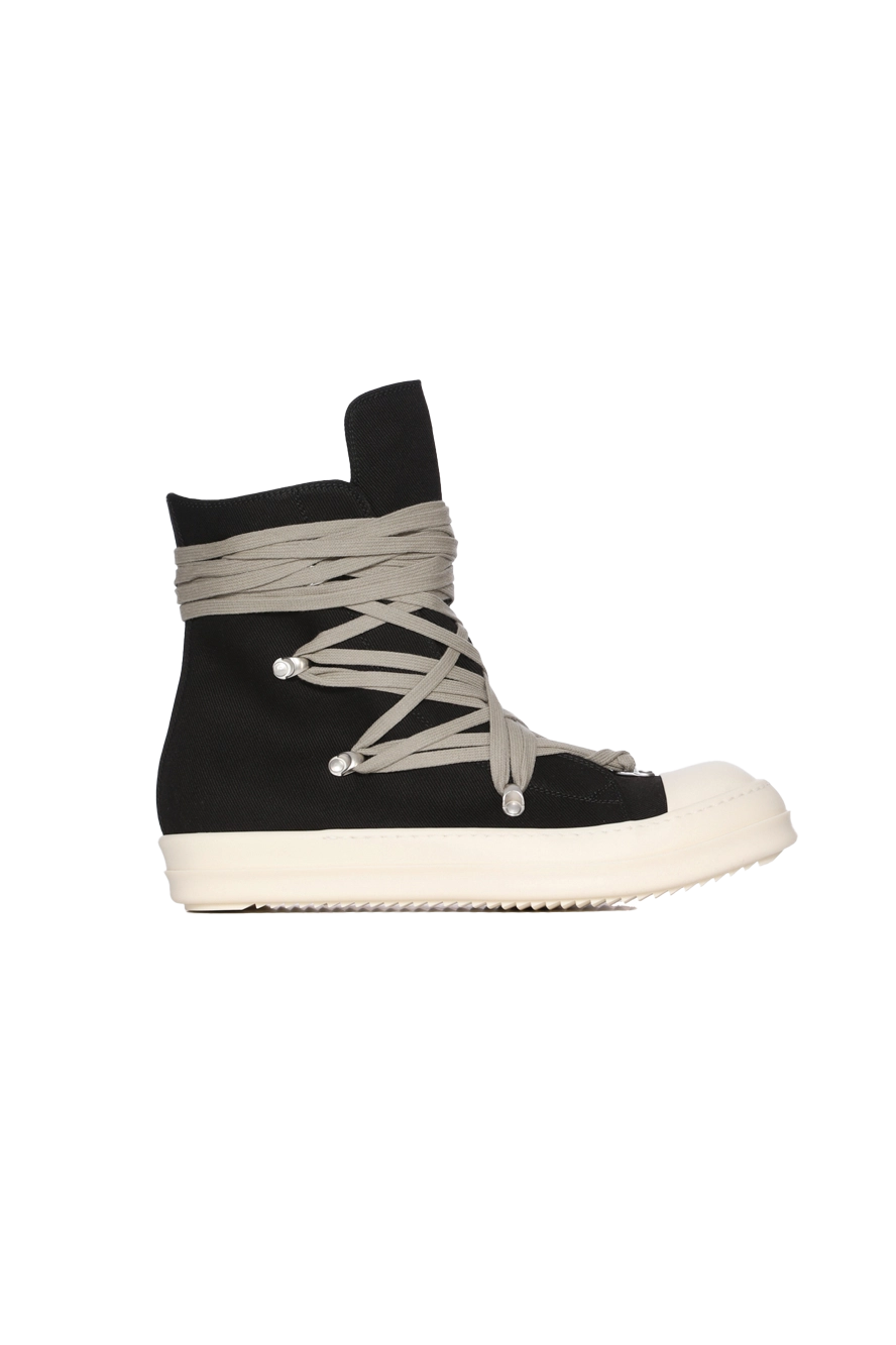 Rick Owens Drkshdw Megalace Sneaks Black/Milk