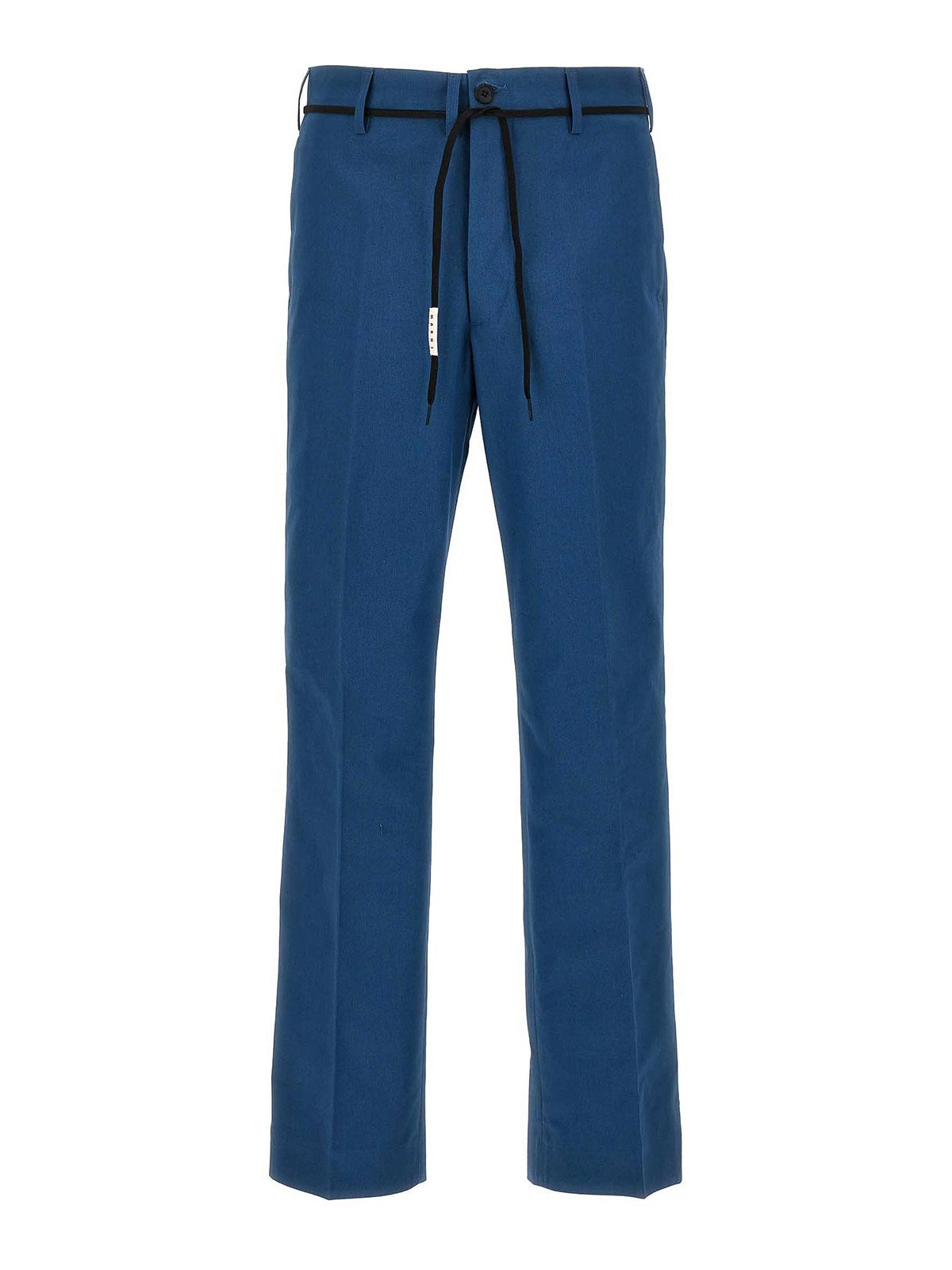 Marni Organic Cotton Gabardine Pant Pants Blue