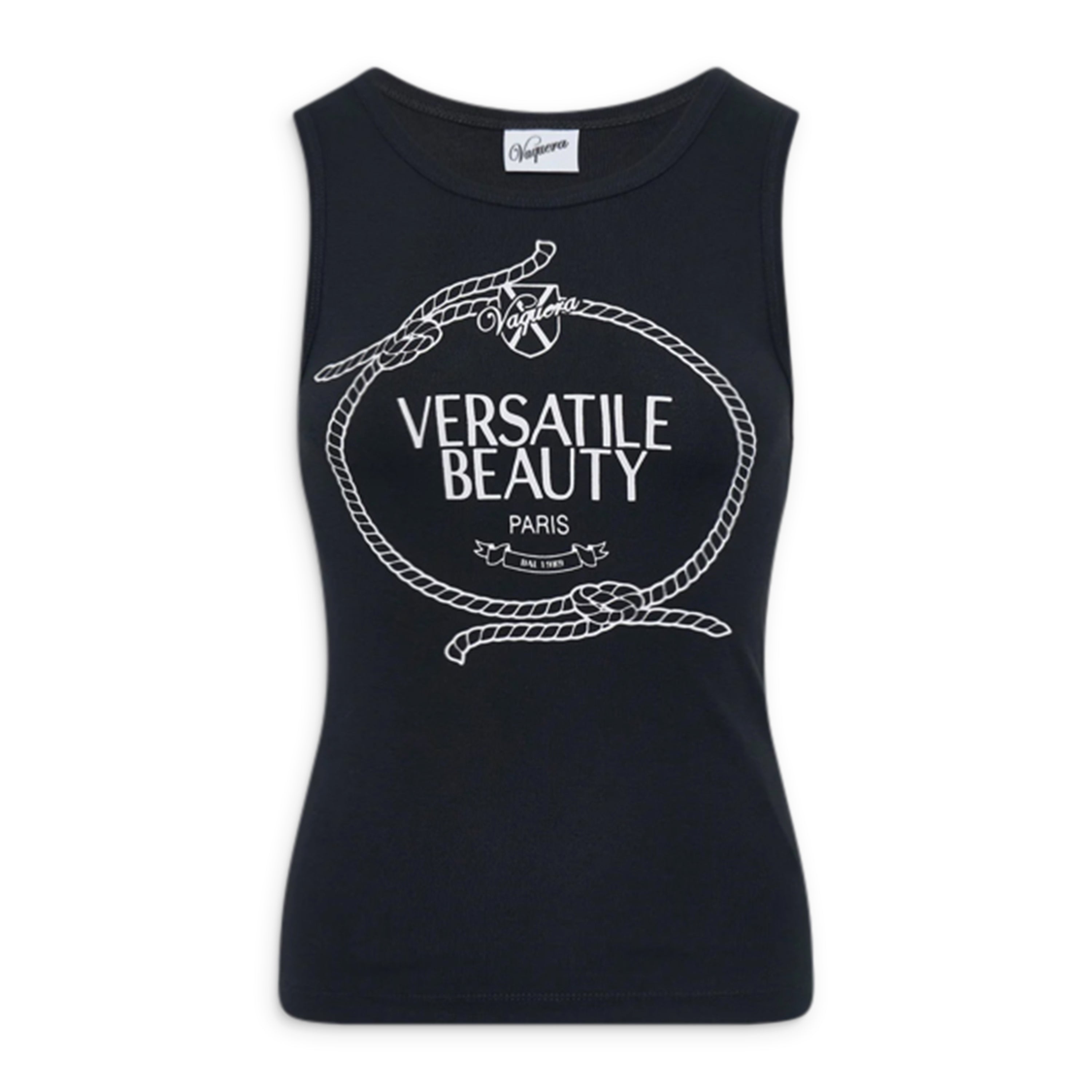 Vaquera Versatile Beauty Tank Top Black