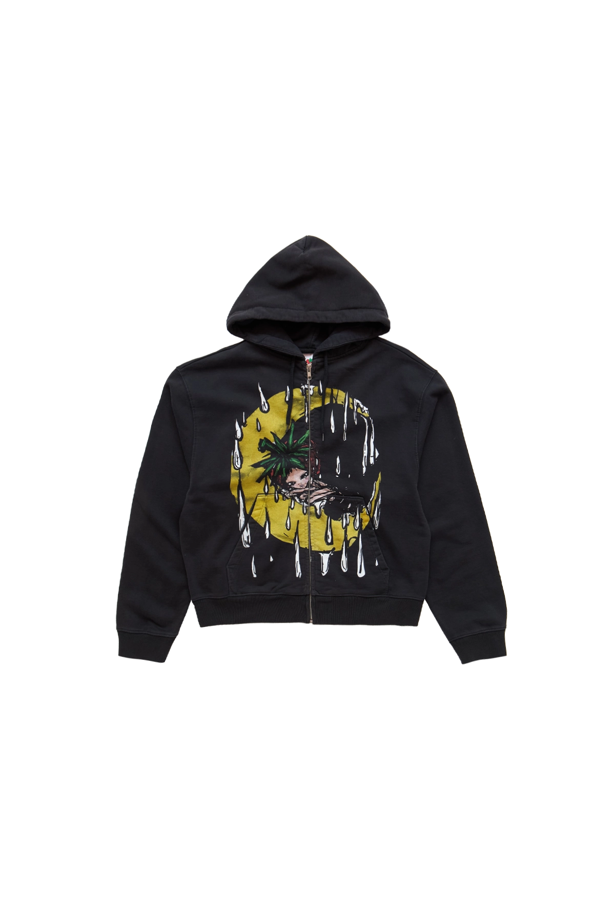 Sky High Farm Eri Zip Up Hoodie Black