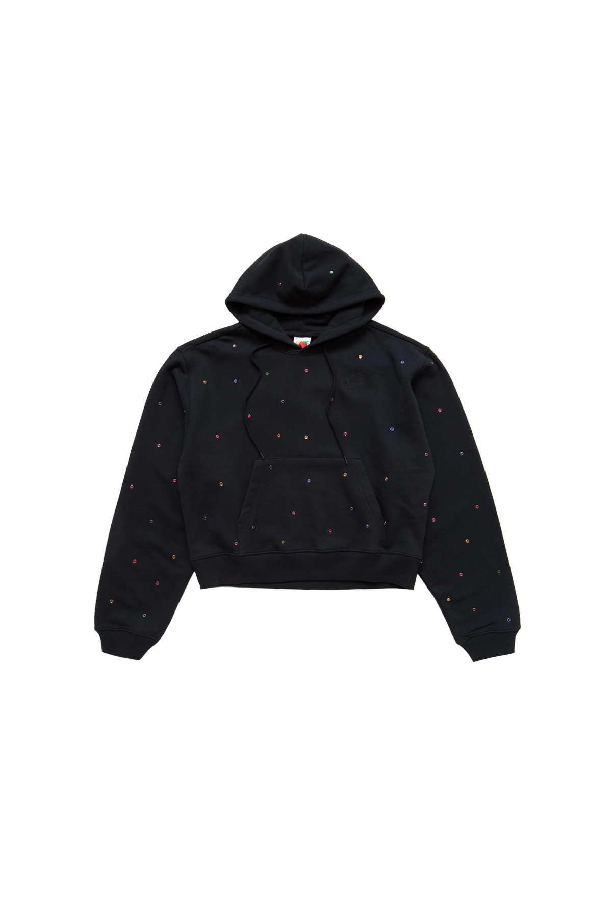 Sky High Farm Studded Hoodie Black