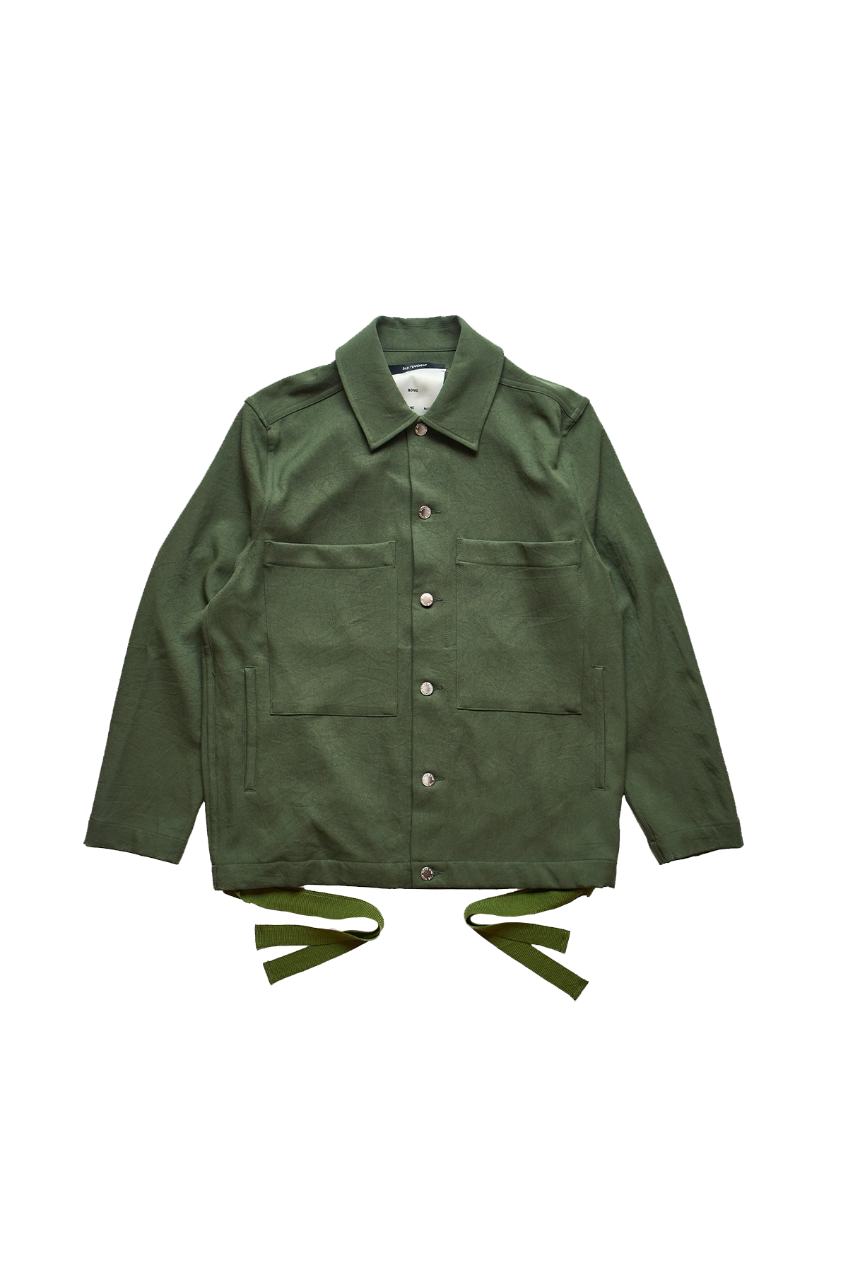 Song For The Mute Patch Pocket Jacket Green