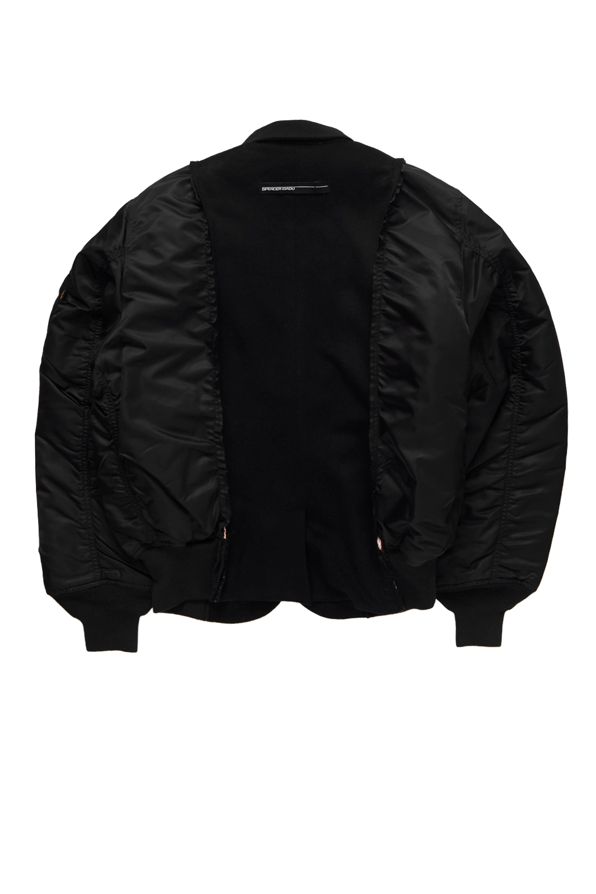 Spencer Badu Alpha Bomber Jacket Black