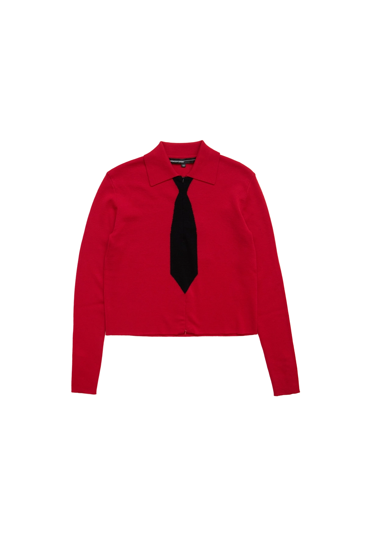 Spencer Badu Black Tie Polo Red