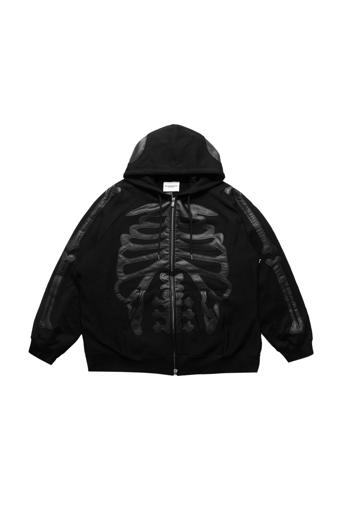 TAKAHIROMIYASHITA TheSoloist. Full Zip Hoodie Black x Black Bone