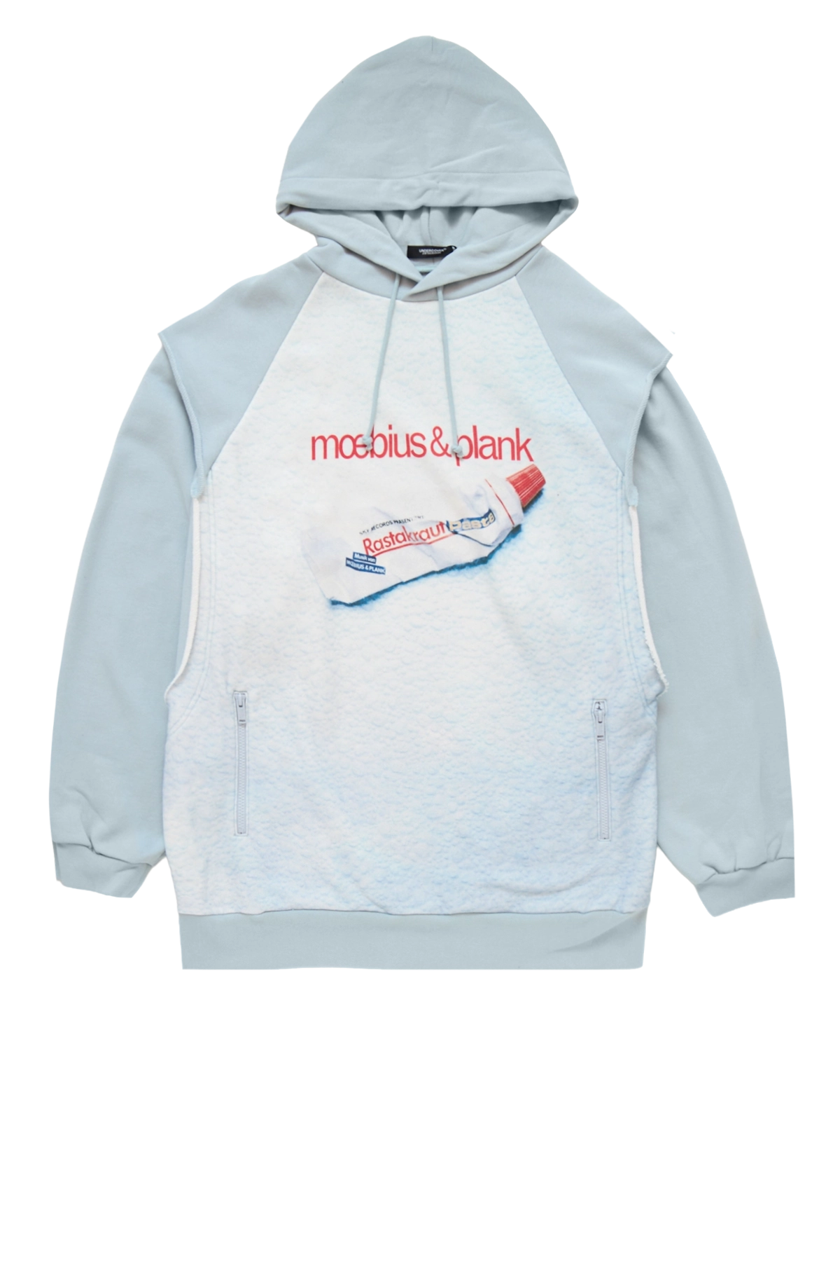 Undercover Moebius & Plank Hoodie Light Blue