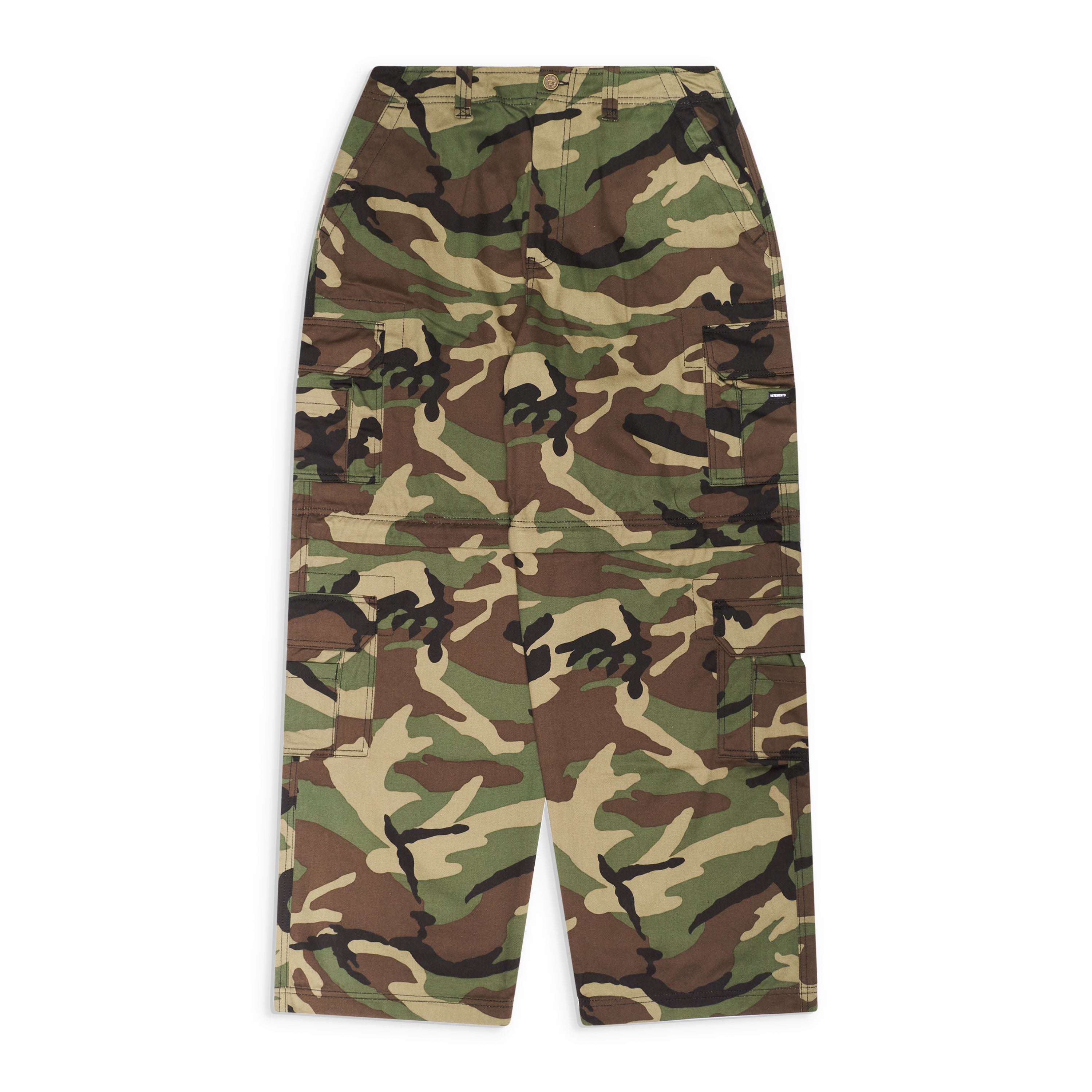 VETEMENTS Camo Cargo Pants Green
