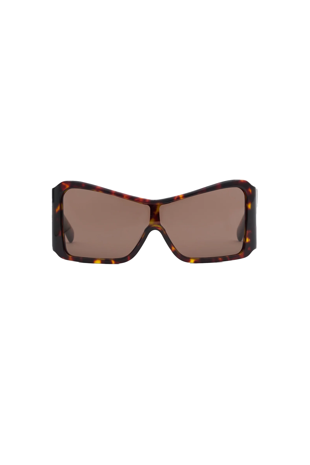 Vaquera Unisex Shield Sunglasses Brown