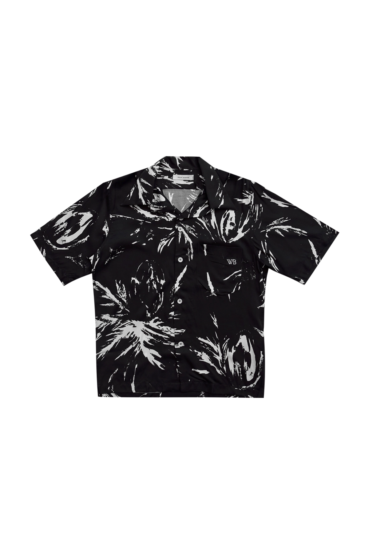 Wales Bonner Highlife Bowling Shirt Black – ESSXNYC