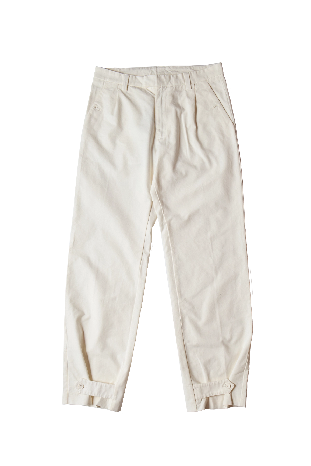 Winnie Bottom Closure Trouser Ivory