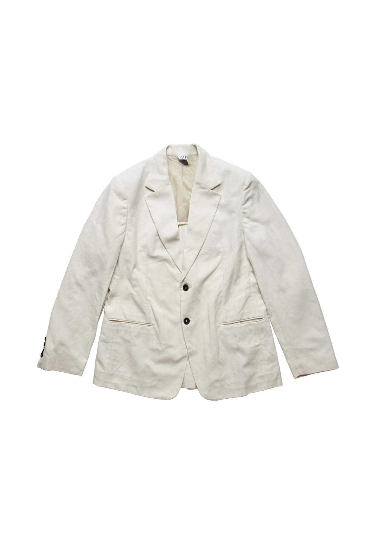 Winnie Notch Blazer Ivory