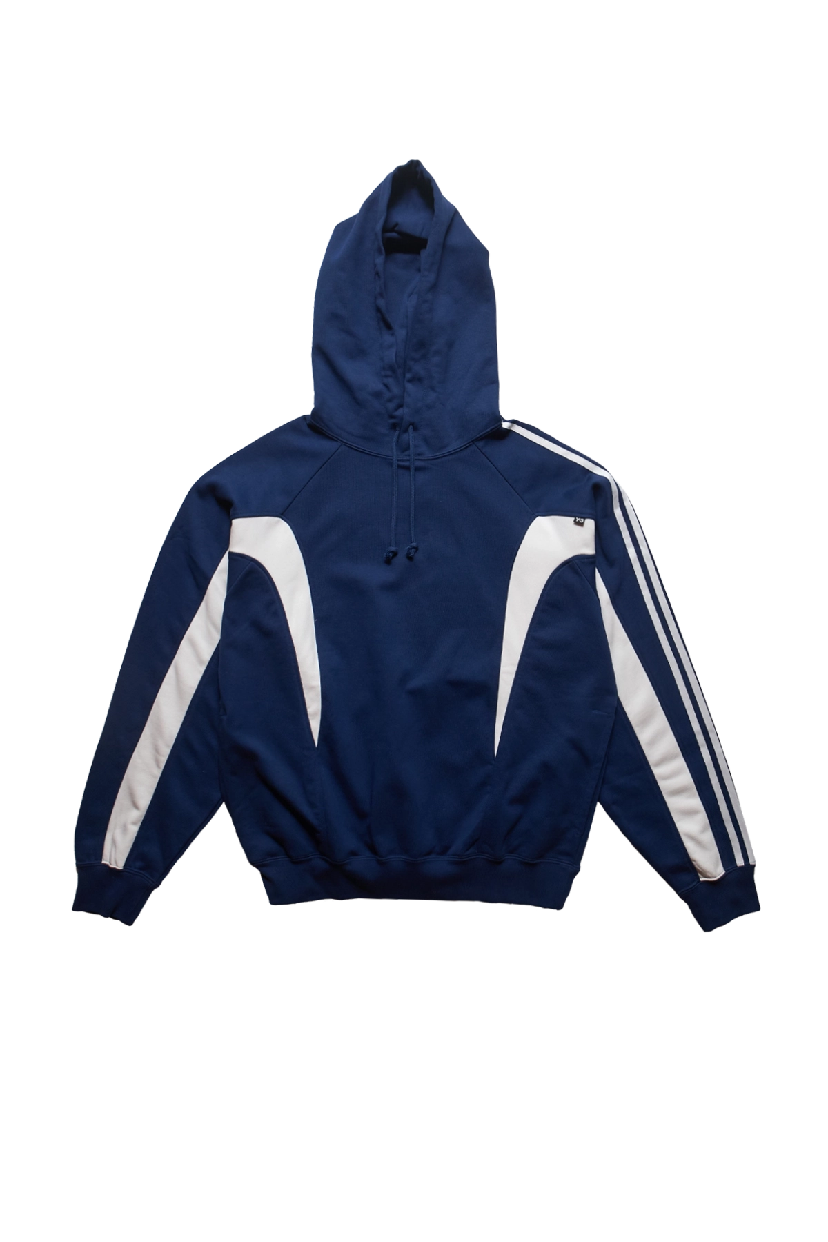 Y-3 U Cutline Hoodie Blue