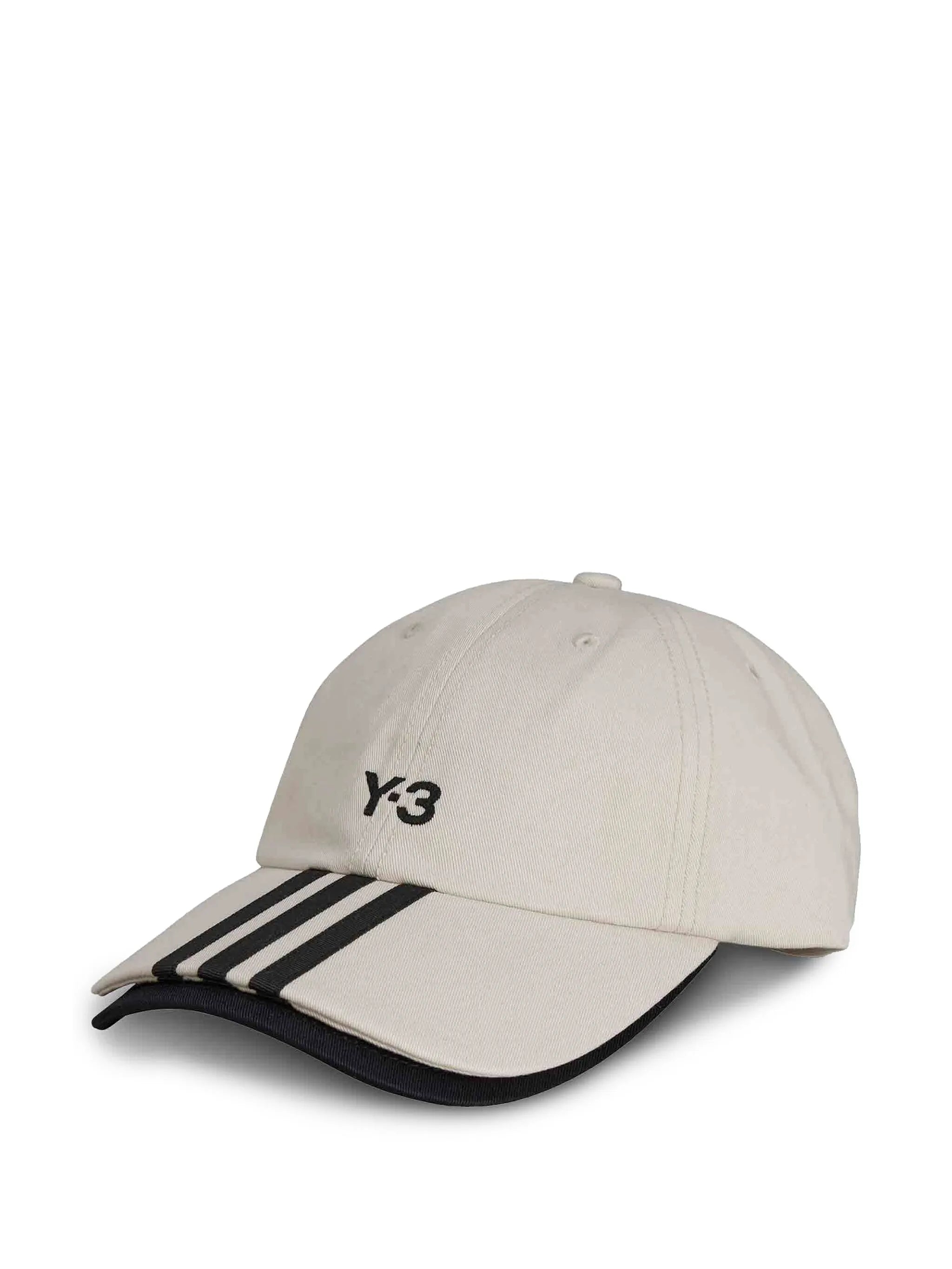 Y-3 Stripes Cap White