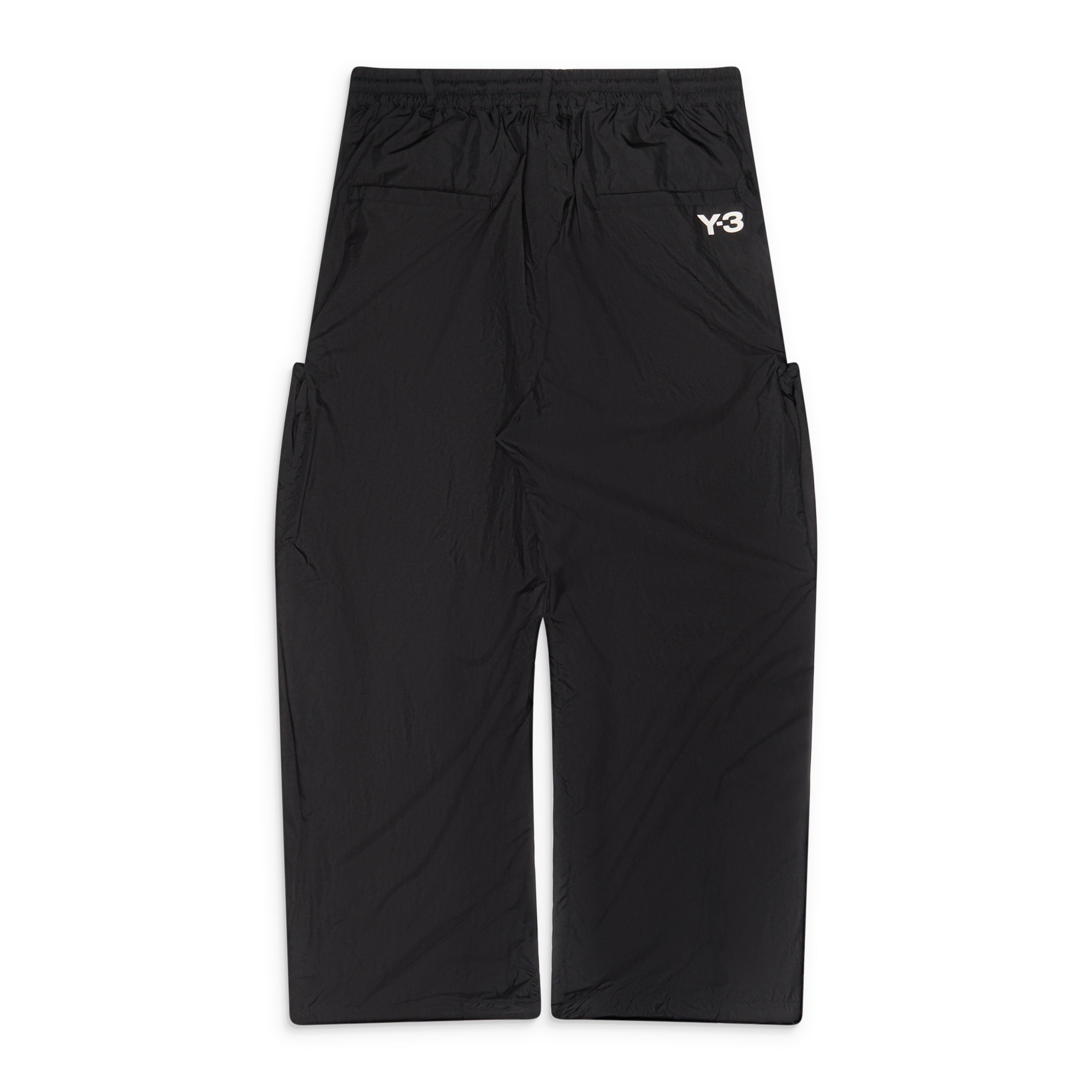 Y-3 Nylon 3 Stripes Cargo Pants Black