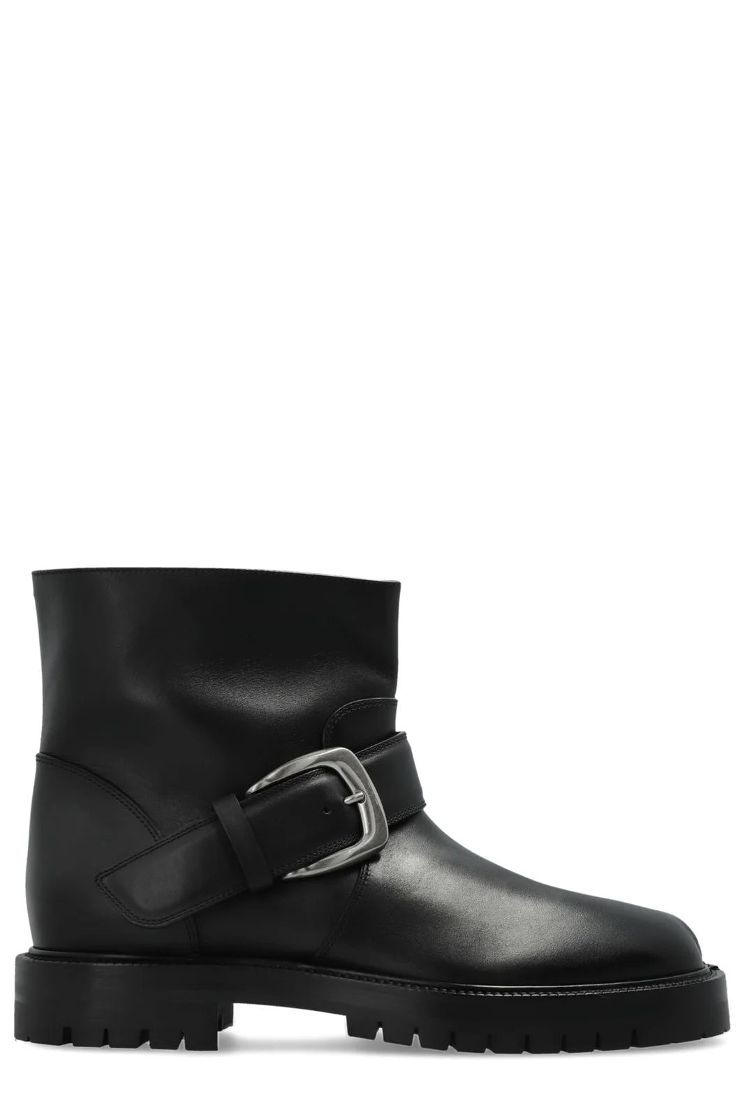 Maison Margiela Tabi County Buckle Ankle Boots - Mens Black