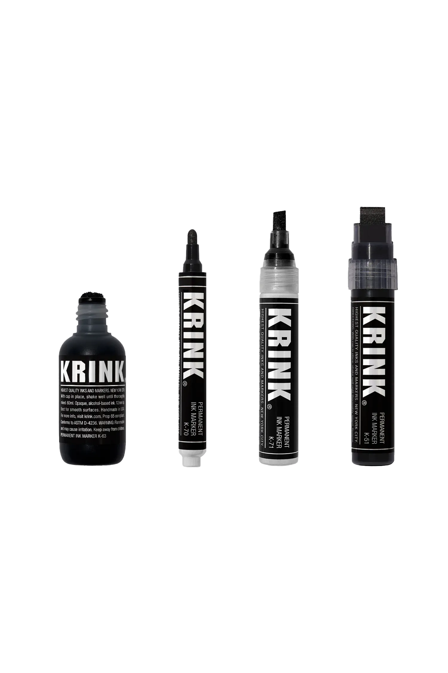 Krink Super Black Paint Marker Set