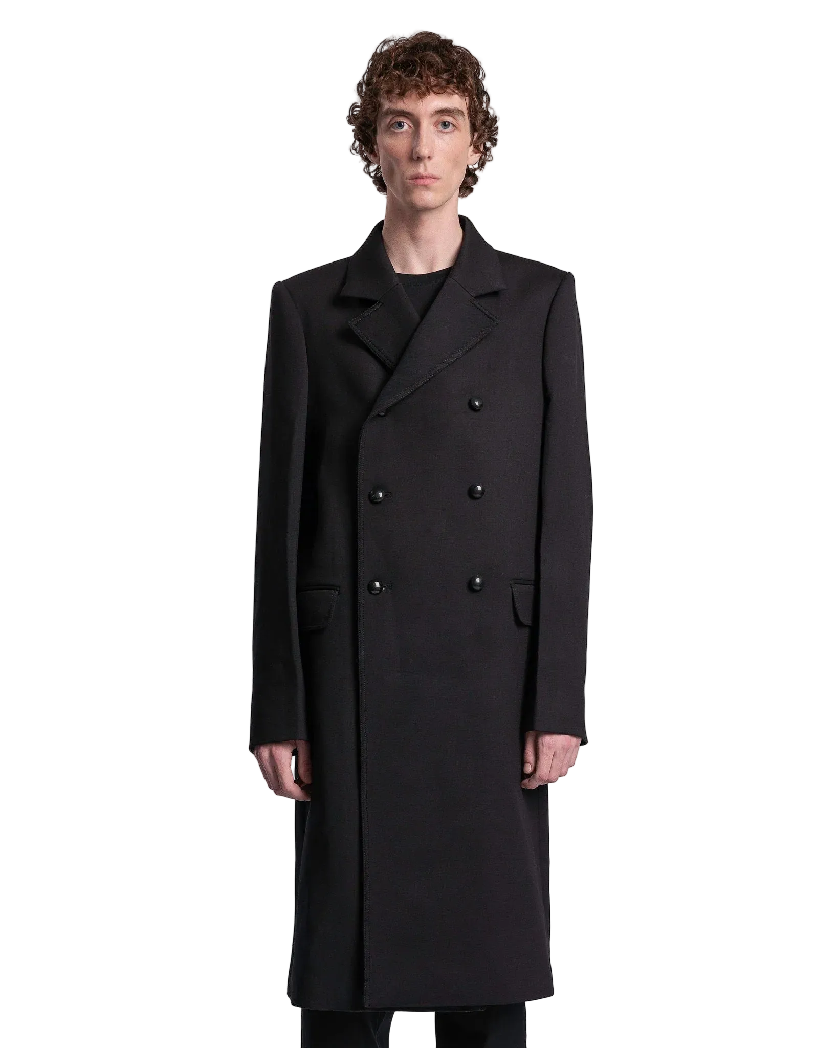 Namacheko Kagul Single Breasted Coat Black