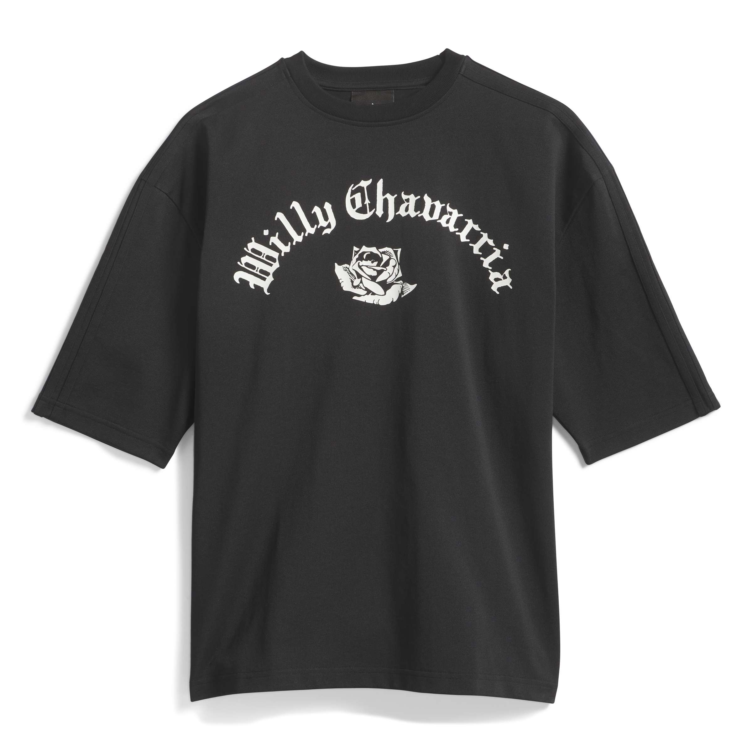 Adidas X Willy Chavarria Logo SS Tee Black – ESSXNYC