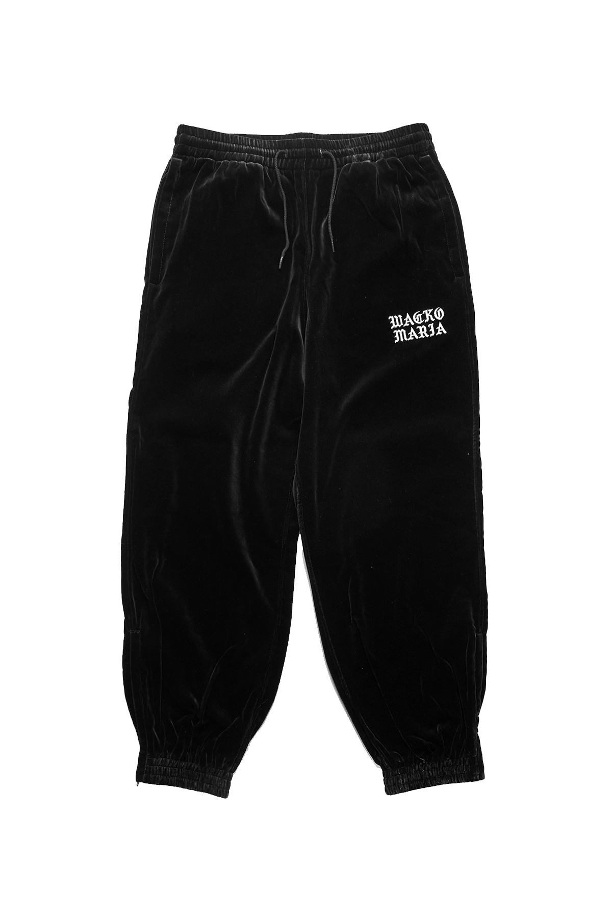 Wacko Maria Velvet Track Pants Black