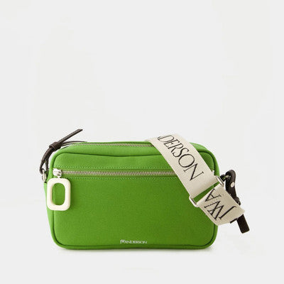 JW Anderson JWA Puller Canvas Camera Bag Green