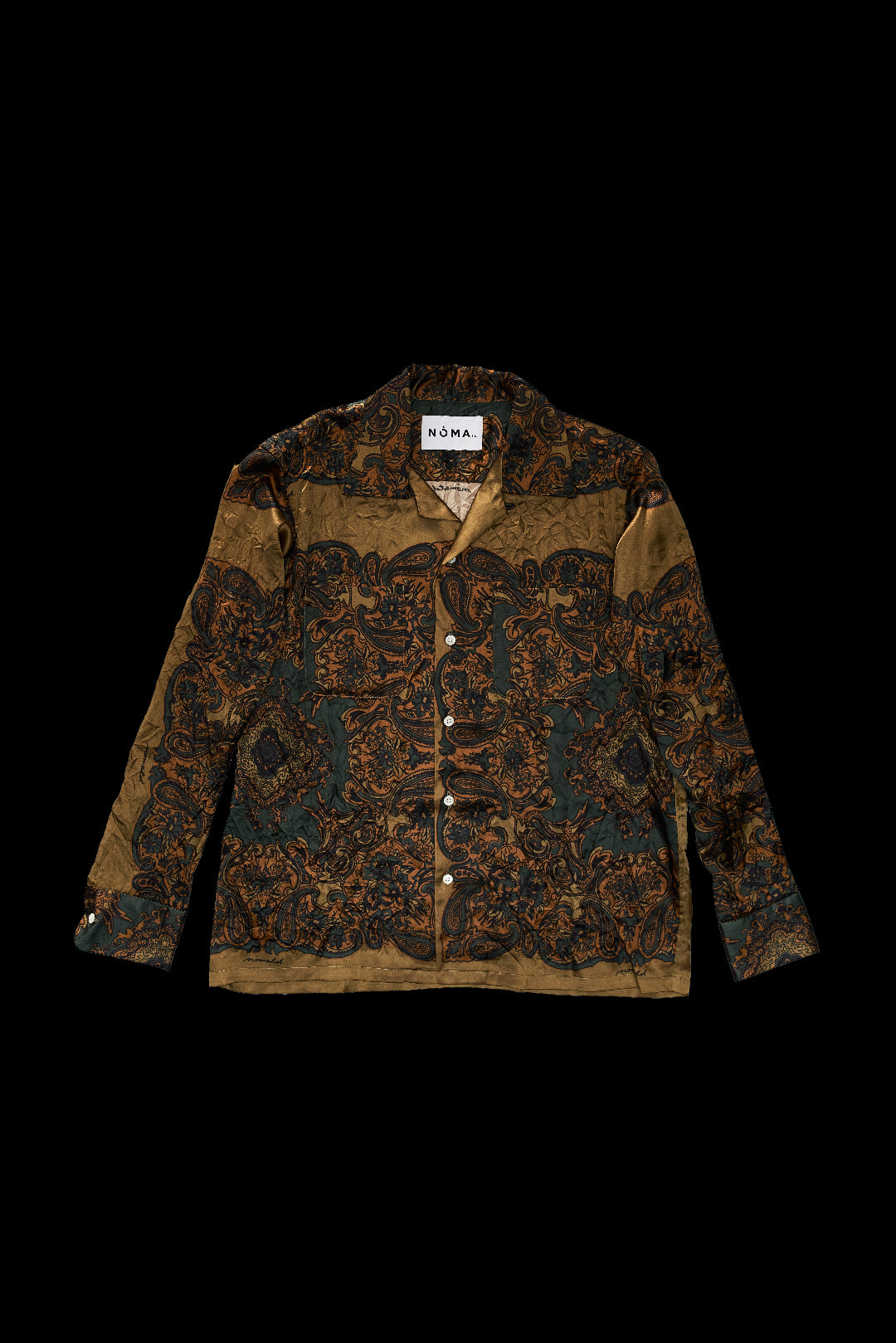 Noma T.D. Wrinkled Open Colar Shirt 1751