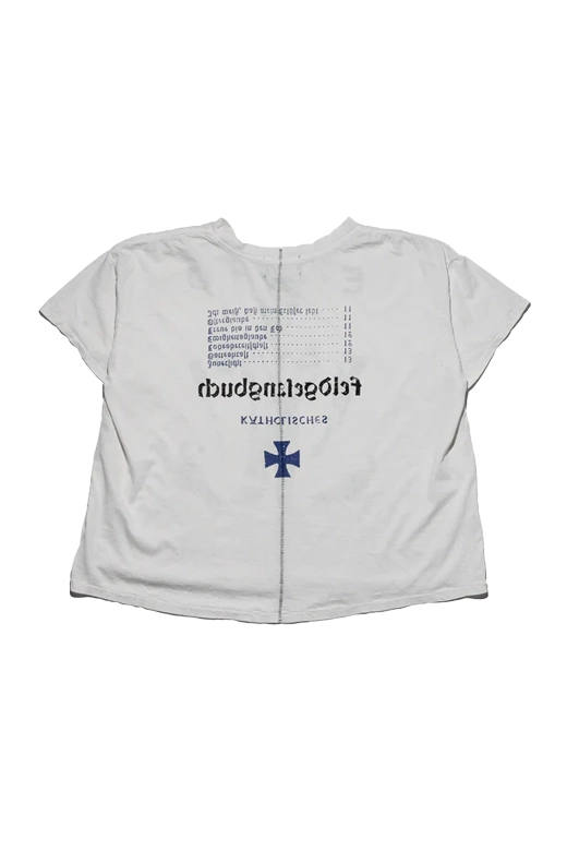 ERD Katholisches Toothbrush T-Shirt White