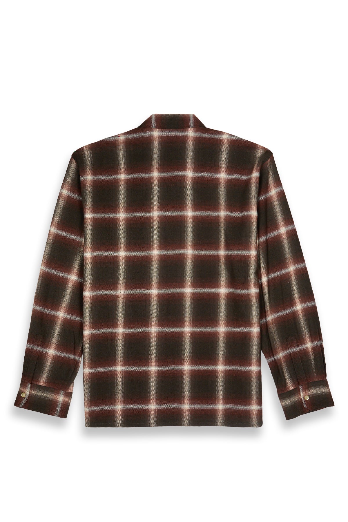 Second Layer Logan Ombre Ls Shirt Red