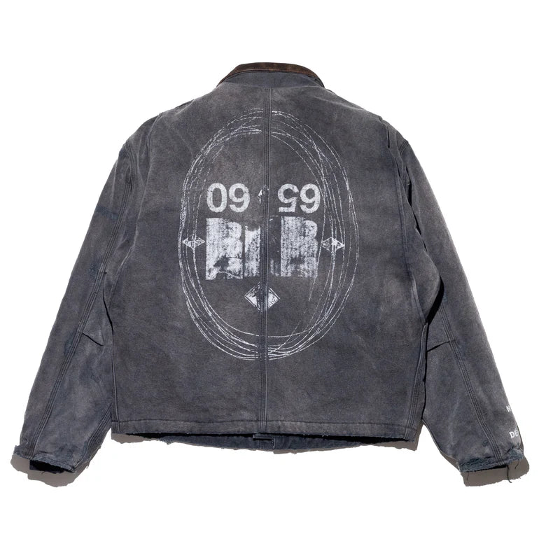 Enfants Riches Deprimes Canvas Chore Jacket Black