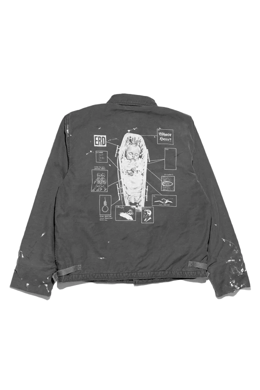 ERD Study For (A Portrait) N35 Jacket Faded Black