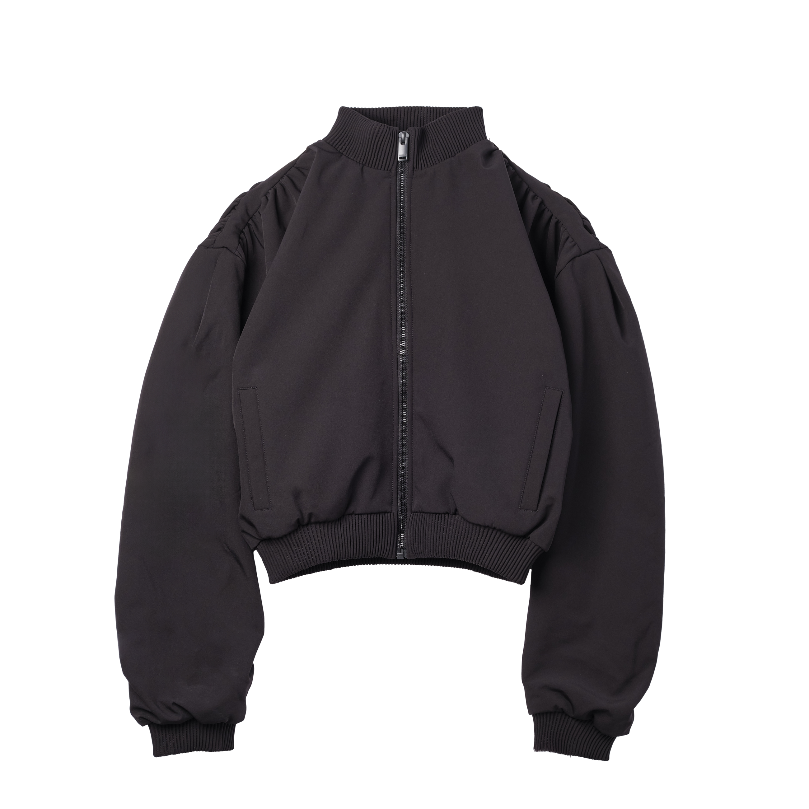 Han Kjobenhavn Smocked Track Jacket Black 8125