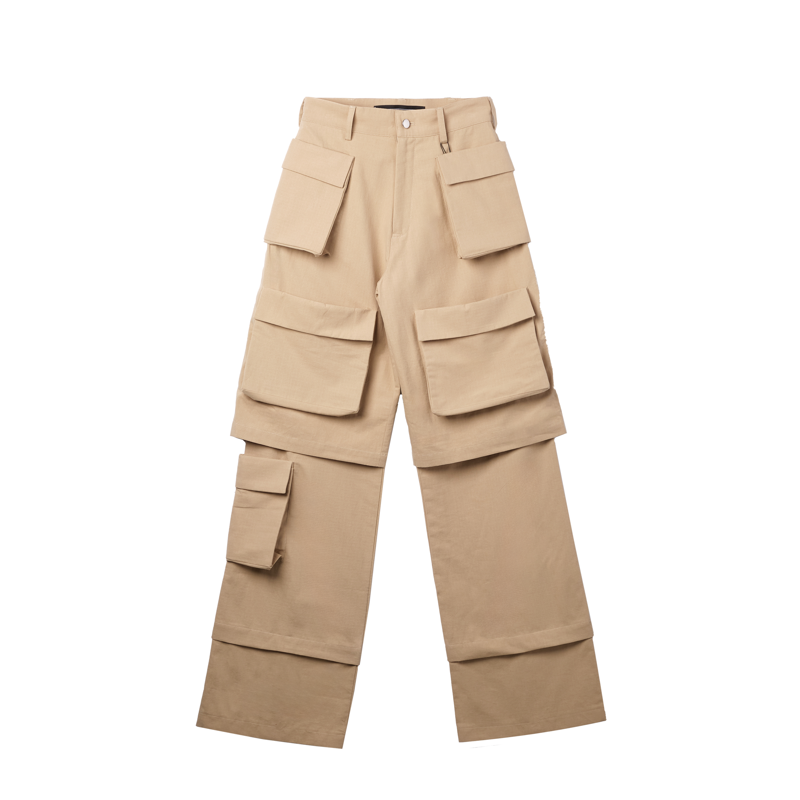 Spencer Badu Safari Cargo Pants Beige 7970