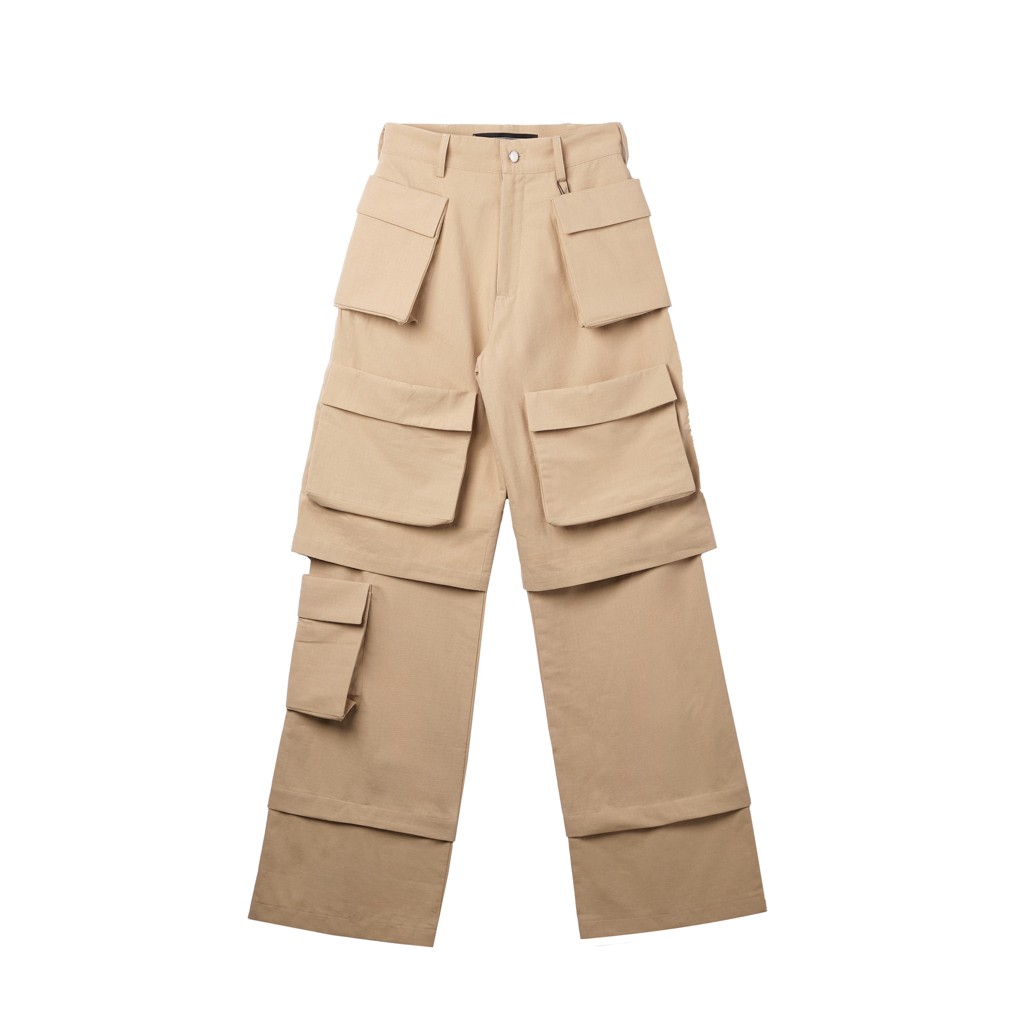 Spencer Badu Safari Cargo Pants Beige 7970